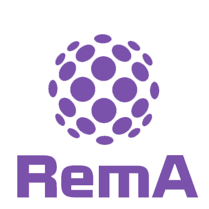 Эмблема RemAcademy голубая